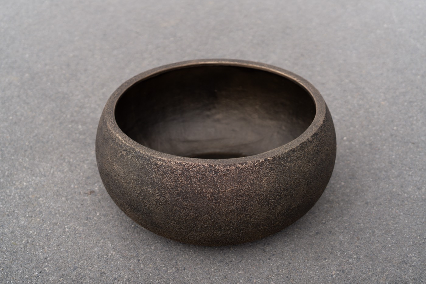 Hand-applied patina finish, close-up